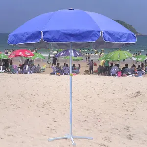 FEAMONT Schlussverkauf Meeres-Regenschirm Strandzücke Regenschirm Zelt Camping großer Sonnen- und Regen-Überdachungs-Strandschirm