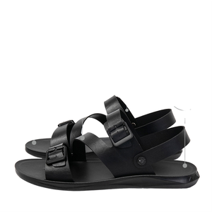 Chaussures antidérapantes pour hommes, tongs de plage d'extérieur, couleur unie simple, respirantes, semelle résistante à l'usure, pantoufles d'intérieur EUR 40-47 - Product Image 1