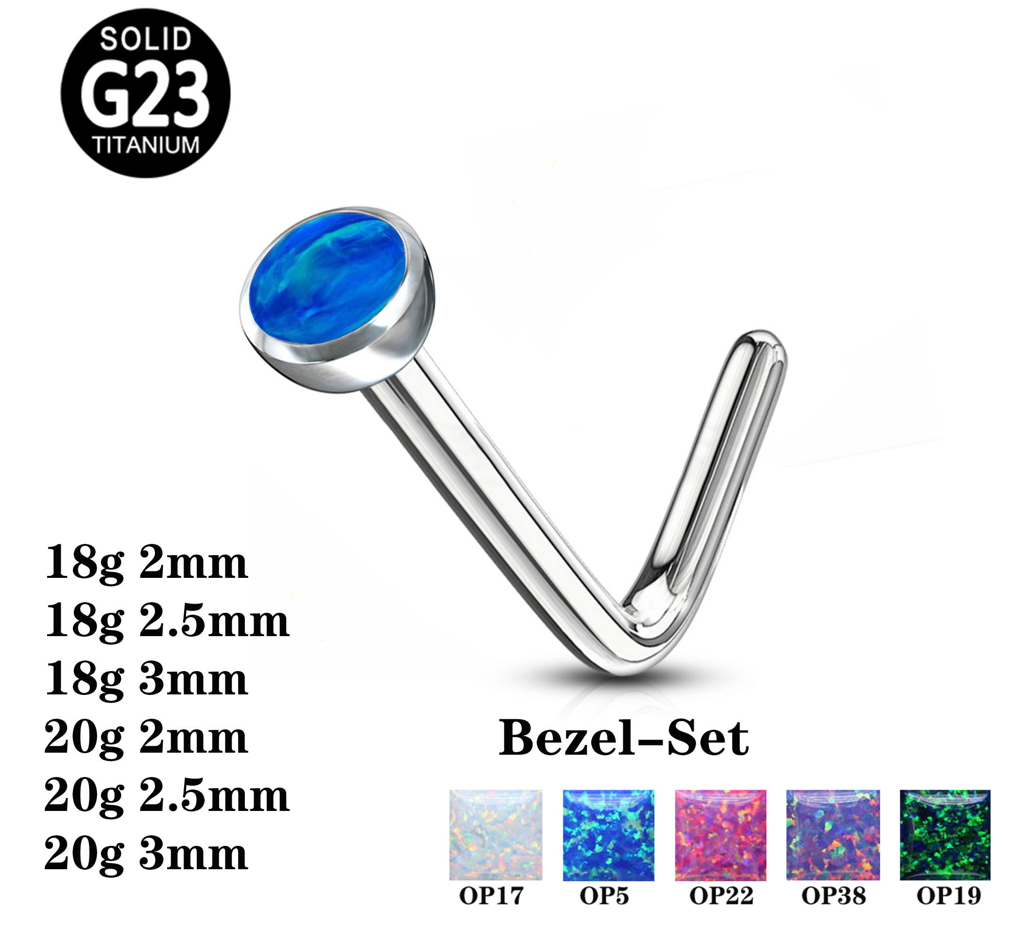 Espárragos de la nariz del ópalo TB-0053