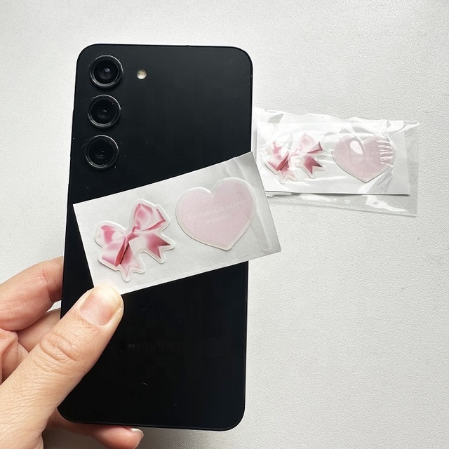Custom 3D Soft Dome Epoxy Resin Sticker Sheets for Phone