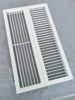 Grilles d'aération linéaires avec un design fin et sans cadre pour une installation encastrée au plafond, alimentation en air HVAC
