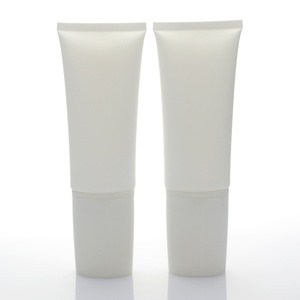 Tubes souples en plastique de 50 ml avec applicateur en silicone, tubes cosmétiques plats vides pour crème solaire, lotion, crème pour le visage et les mains - Product Image 2