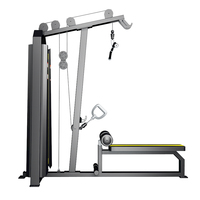 Máquina de Ejercicios Ajustable de Acero para Entrenamiento de Fuerza - Uso Comercial, Polea de Tracción, Remo Bajo 	   Equipos para Gimnasios