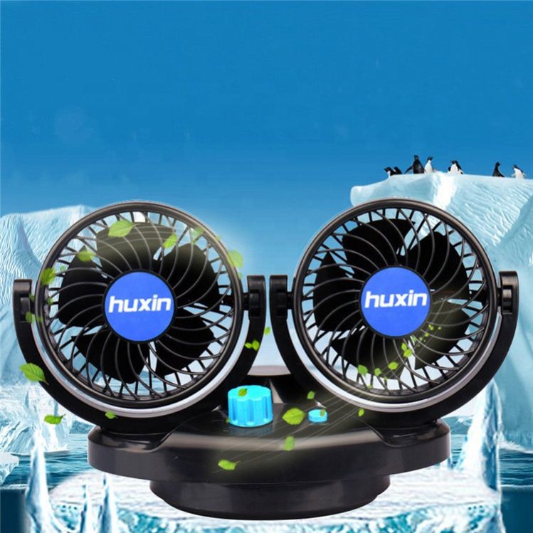 Оптовая продажа, портативный автомобильный вентилятор охлаждения, универсальный Электрический 10 Вт 12 В, мини Usb Автомобильный Вентилятор охлаждения