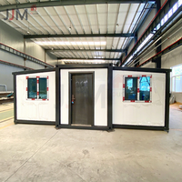 Bâtiments modulaires pliables JJM conformes aux codes australiens, conteneurs maritimes en acier de 20 et 40 pieds à toit haut, pour bureaux, villas et hôtels