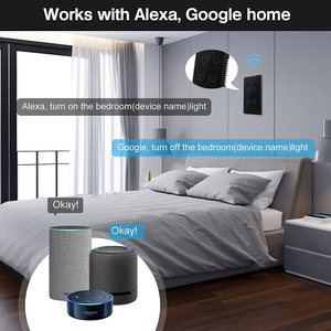 สวิตช์ไฟอัจฉริยะแบบสัมผัสติดผนัง 4 ช่อง Tuya/Smart Life / สวิตช์ไฟอัจฉริยะแบบ Wifi - Product Image 6