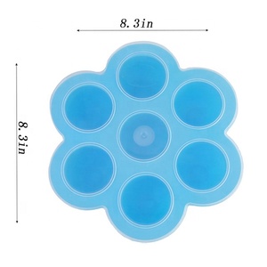Respetuoso del medio ambiente de huevo de silicona <span class=keywords><strong>muerde</strong></span> moldes bebé alimentación herramientas contenedor de almacenamiento - Product Image 6