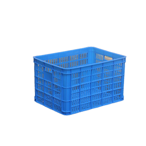 Plastic Mesh Crate 600*430*350MM Turnover <strong>Basket</strong> Vegetables <strong>Storage</strong> Plastic Crates Rectangle Virgin Material <strong>Stacking</strong> <strong>Baskets</strong> - Product Image 2