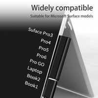 Accessoires pour ordinateur portable, charge rapide PD 65W, adaptateur USB Type C femelle vers Surface, convertisseur 3A 15V 45W Max pour Surface Book