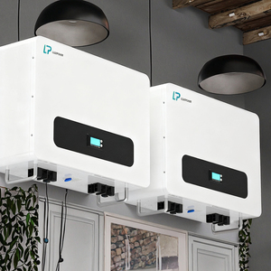 แบตเตอรี่ลิเธียมติดผนัง LEADPOWER Split 2.5kWh 25.6V สำหรับใช้ในบ้านพลังงานแสงอาทิตย์ สามารถวางซ้อนกันได้ พร้อมระบบ BMS รุ่น LP-PW-A256100 2.5kWh 25.6V - Product Image 2