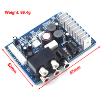 Carte d'amplification numérique professionnelle pour subwoofer TPA3110 8-24V 2*15W Récepteurs et amplificateurs