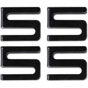 Estantería Metálica Negra Alera SW59SHBL con 4 Ganchos en Forma de S por Paquete, Solución de Almacenamiento para Pared - Product Image 2