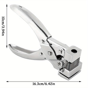 <span class=keywords><strong>Pince</strong></span> <span class=keywords><strong>perforatrice</strong></span> multifonctionnelle et polyvalente pour trous papillon/aéronautiques, en acier chromé, pour le marché international - Product Image 5