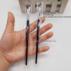 Faucille Mince <span class=keywords><strong>Biseauté</strong></span> Rasoir Bord <span class=keywords><strong>Eyeliner</strong></span> Brosse Ultra Mince Fine Oblique Lame Biseautée Brosse À Sourcils <span class=keywords><strong>Pinceau</strong></span> Angulaire De Précision - Product Image 6