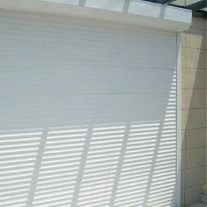 Tốc độ cao cách điện điện tốc độ cao cuộn lên cửa nhôm đường sắt theo dõi màn trập nặng nhiệm vụ chống gió cửa công nghiệp - Product Image 2