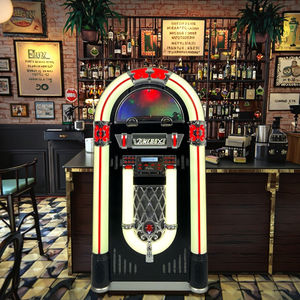 Style rétro numérique <span class=keywords><strong>Jukebox</strong></span> tourne-disque vinyle station de musique commerciale multifonctionnelle canal stéréo électronique grand public - Product Image 5