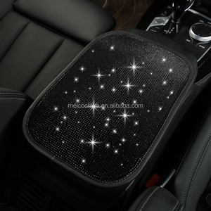 MELCO-Couvre Volant Bling en PU pour <span class=keywords><strong>Femme</strong></span>, 8 Pièces, Accessoires de Voiture Noirs, Modèle A1 - Product Image 6