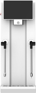 Machine à mousse de lait pour expresso PANCERKA, outil de barista avec fonction d'eau chaude automatique, boîtier en acier inoxydable - Product Image 3