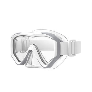 Vendita diretta in fabbrica cinghie per occhiali per adulti occhiali da nuoto Anti nebbia Spray mezza faccia maschera per immersioni subacquee - Product Image 4