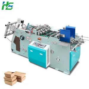 Hongshuo HS-HBJ-800 Burger thực phẩm hộp giấy ăn trưa hộp máy làm