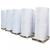 Rollo de Papel Térmico Jumbo de 48g 55g 65g 70g 6000m, Papel de Impresión para Oficina
