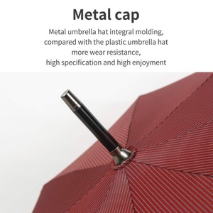 ร่มพับขนาดกะทัดรัดแบบกึ่งอัตโนมัติ โครงไฟเบอร์กลาส 8 ซี่โครง ด้ามไม้ ใช้ได้ทุกฤดู เหมาะสำหรับเดินทาง ของขวัญสำหรับสุภาพสตรี ขายดี - Product Image 5