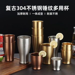 304 Stainless Steel Beer <b>Mug</b> Double Wall <b>Large</b> Capacity For Party And Beverage - Product Image 3