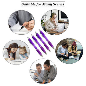 Nouveaux styles 2024 – Stylo bille promotionnel en forme de gourde, personnalisable avec logo, papeterie multicolore, encre noire, impression de logo publicitaire - Product Image 5