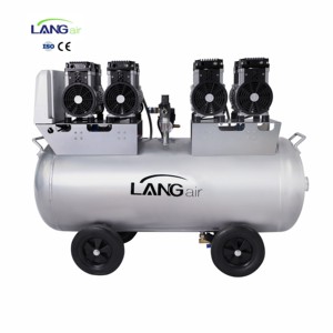 เครื่องอัดอากาศแบบลูกสูบไร้น้ำมัน เงียบพิเศษ สำหรับเครื่องเป่าขึ้นรูป - Product Image 3