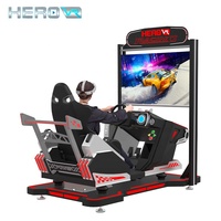 Simulador de Carreras HEROVR Popular con Controles de Conducción Realistas para Centros de Entretenimiento