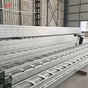 Bandeja de Cables Industrial para Uso en Construcción y Tendido de Cables, Suministro de Fábrica, Bandeja de Acero Galvanizado en Caliente - Product Image 4