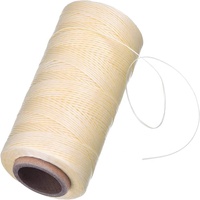 Fil à coudre à la main écologique Fil à coudre tressé plat pour fil de cire tressé en cuir