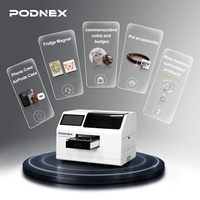 Impresora UV de Cama Plana PodNEX, Máquina de Impresión de Carcasas de Teléfono, Impresora UV A3 para Carcasas de Teléfono, Máquina de Impresión de Fundas Móviles