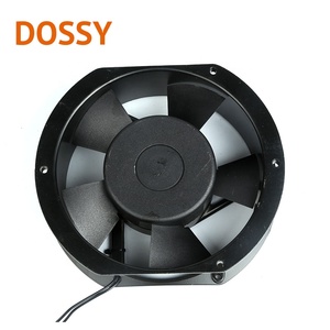Ventilateur axial <span class=keywords><strong>AC</strong></span> électrique à deux roulements à billes de 150 mm, moteur à pôles ombragés en alliage d'aluminium personnalisable OEM/ODM pour souffleur de poêle, cheminée - Product Image 4