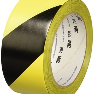 3M an toàn sọc Vinyl Băng 766 Đen Vàng nguy hiểm đánh dấu Băng - Product Image 3