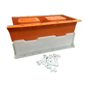 Conception moderne de presse de moule de brique manuelle en plastique de vente chaude pour le moule de brique de silicium d'application de villa - Product Image 4