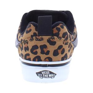 Zapatillas de Skate Knu Skool Ps Leopard Negras con Cordones para Niños, Talla 11 - Product Image 3