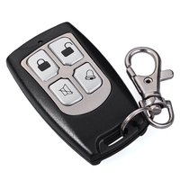 Porte électrique universelle 433MHz Code d'apprentissage Télécommande RF sans fil en métal avec EV1527 pour système de maison intelligente