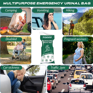 Customizable Disposable Urinal Bag for Traffic <b>Jams</b> Hiking Pregnant Patients Portable Pee Bags with Design Industry Camping - Product Image 5