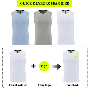 Men Training Bulk Fitness Camo Sleeveless Custom Logo Athletic Muscle White Running Plus Size Blank Men'S Vests - Product Image 4