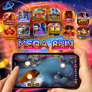 Application de jeu de pêche en ligne portable, logiciel de tir automatique, jeu de pêche mobile Megaspin, site Web de pêche de compétition, son réaliste métallique - Product Image 1