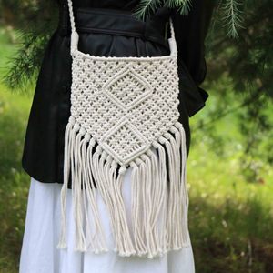 Wholesale Handmade Women Single Shoulder Macrame Tote Clutch Crochet Beach Bag Designs Pattern - Product Image 3