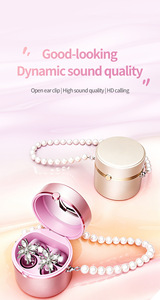 New M197 tws earphones <b>wireless</b> earbuds BT version 6.0 HiFi sound quality ear-clip headphones with <b>Mic</b> for Huawei iPhone Honor - Product Image 3