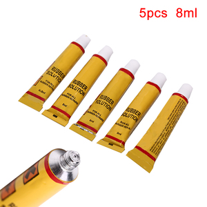 1/5 adet 8ml yapıştırıcı tutkal çimento lastik iç tüp tamir delinme soğuk yama çözümü kiti bisiklet tamir aracı bisiklet tutkal - Product Image 3