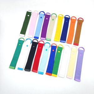YYX Simple toile sangle <span class=keywords><strong>porte</strong></span>-clés bricolage coloré main tissu bande contraste <span class=keywords><strong>ruban</strong></span> sac à dos pendentifs <span class=keywords><strong>porte</strong></span>-clés - Product Image 5