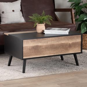Mesa de sofá de madera plegable de diseño moderno personalizable, muebles de sala de estar de altura ajustable - Product Image 1