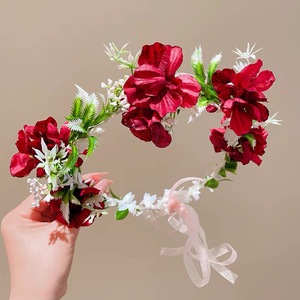 Diadema <span class=keywords><strong>de</strong></span> <span class=keywords><strong>Flores</strong></span> Rosadas Estilo Hada, Guirnalda <span class=keywords><strong>de</strong></span> <span class=keywords><strong>Flores</strong></span> Realistas <span class=keywords><strong>para</strong></span> Fotografía, Festivales <span class=keywords><strong>de</strong></span> Música, Fiestas y Regalos <span class=keywords><strong>de</strong></span> Cumpleaños - Product Image 6