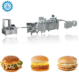Línea de producción automática de pan de hamburguesa Longyu