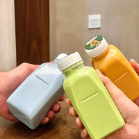 Mini Botella de Leche, Taza de Café de Plástico PP Resistente al Calor, Taza de Té Tailandesa, Juguete de Slime de Moda, Frasco de Embalaje Sellado, Venta al por Mayor