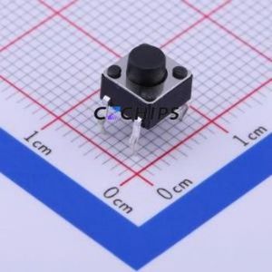 K2-6639DP-D4SW-04 Tactile Switch Through hole-4P,6x6mm Switch Single Pole Single Throw Round Button 2.5N Through Hole - Product Image 1